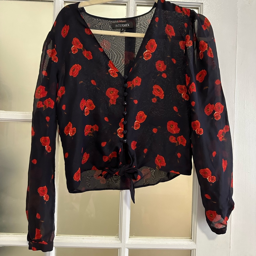 Intermix Sheer Top